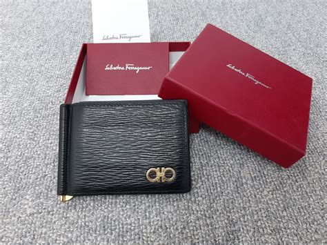 salvatore ferragamo money clip